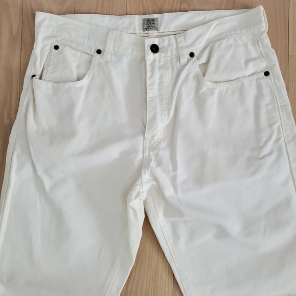 J Crew Men's Jeans 33/30 White - Picture 6 of 7